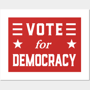 Civic Duty - Vote for Democracy Posters and Art